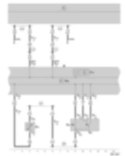 Wiring Diagram  SKODA FABIA 2005 - Multi-function display (MFD)