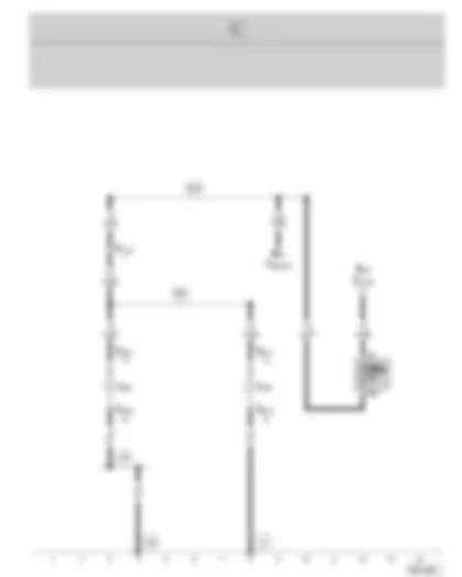 Wiring Diagram  SKODA FABIA 2004 - Fog light