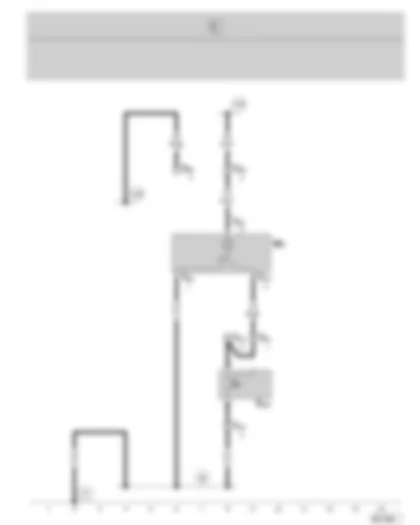 Wiring Diagram  SKODA FABIA 2006 - Luggage compartment light - Praktik