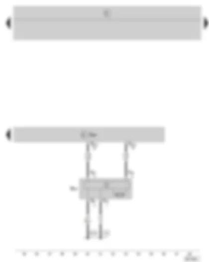 Wiring Diagram  SKODA FABIA 2006 - Diesel direct injection system control unit - intake manifold flap motor