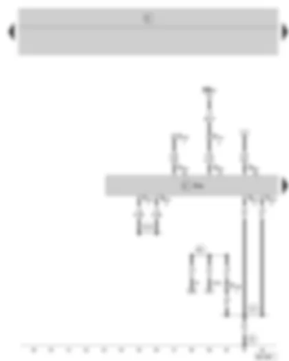 Wiring Diagram  SKODA FABIA 2007 - Diesel direct injection system control unit