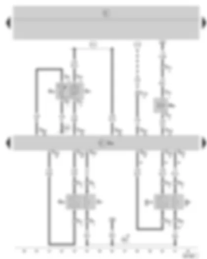 Wiring Diagram  SKODA FABIA 2008 - Simos control unit - lambda probe - lambda probe after catalytic converter - intake manifold pressure sender - intake air temperature sender - activated charcoal filter system solenoid valve