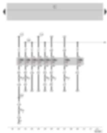 Wiring Diagram  SKODA FABIA 2007 - Portafusibles