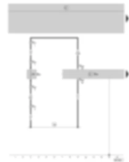 Wiring Diagram  SKODA OCTAVIA II 2007 - Belt switch - driver side - airbag control unit