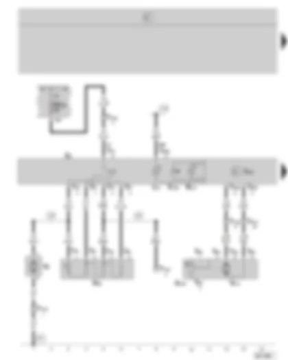 Wiring Diagram  SKODA OCTAVIA II 2005 - Heating - fuse holder