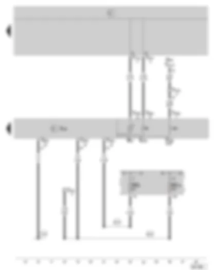 Wiring Diagram  SKODA OCTAVIA II 2004 - Heating - fuse holder