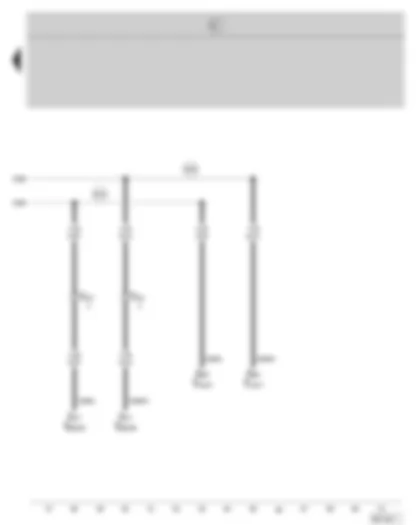 Wiring Diagram  SKODA OCTAVIA II 2005 - Connection for: Automatic gearbox control unit - control unit for selector lever sensors