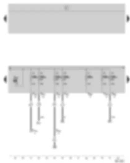 Wiring Diagram  SKODA OCTAVIA II 2005 - E box