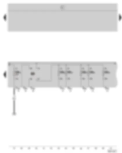 Wiring Diagram  SKODA OCTAVIA II 2005 - E box