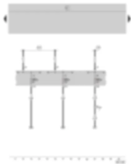 Wiring Diagram  SKODA OCTAVIA II 2005 - Fuse holder