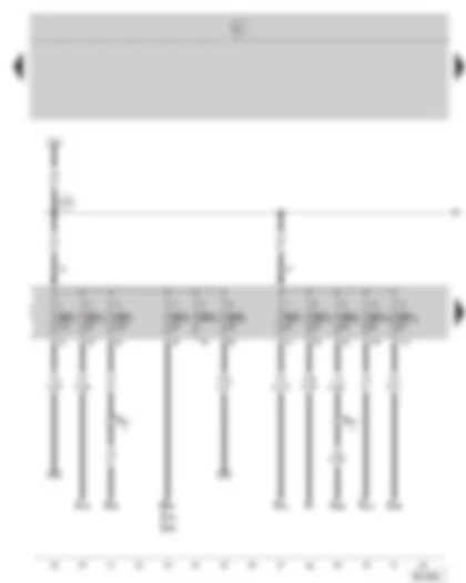 Wiring Diagram  SKODA OCTAVIA II 2005 - Fuse holder