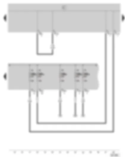 Wiring Diagram  SKODA OCTAVIA II 2006 - E box (not valid for 2.0 ltr./147 kW)
