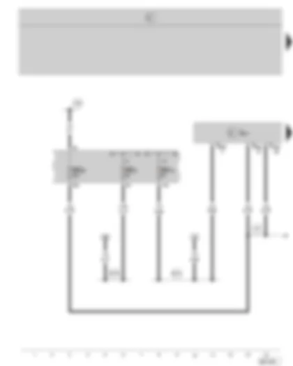Wiring Diagram  SKODA OCTAVIA II 2007 - Automatic gearbox control unit - fuse holder