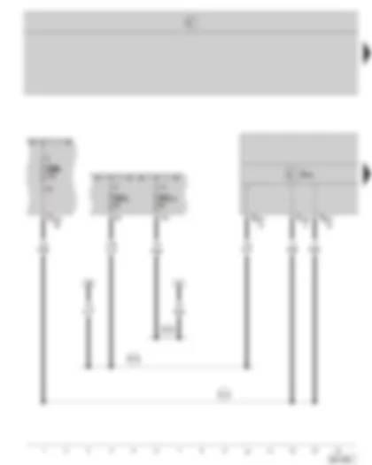 Wiring Diagram  SKODA OCTAVIA II 2007 - Direct shift gearbox mechatronics - E box - fuse holder