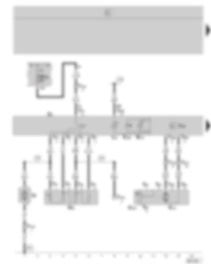 Wiring Diagram  SKODA OCTAVIA II 2008 - Heating - fuse holder