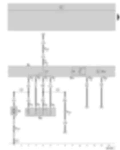 Wiring Diagram  SKODA OCTAVIA II 2008 - Heating (only for vehicles with heating)