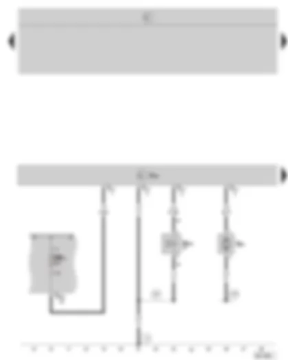Wiring Diagram  SKODA OCTAVIA II 2006 - Additional heater control unit - heater coolant shut-off valve - metering pump - E box - (not valid for 2.0 ltr./147 kW)