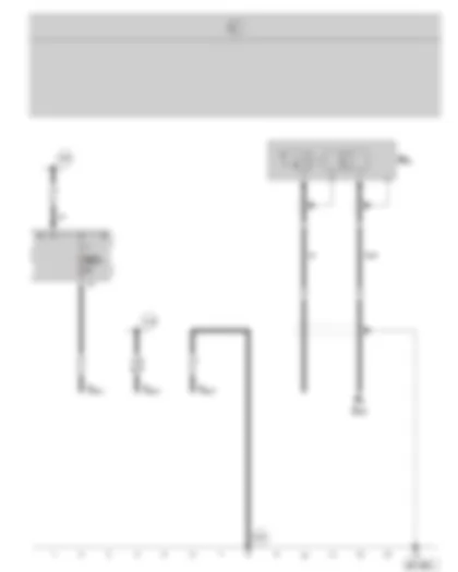 Wiring Diagram  SKODA OCTAVIA II 2006 - Telephone preinstallation
