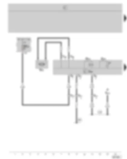 Wiring Diagram  SKODA OCTAVIA II 2006 - Four-wheel drive control unit - haldex coupling pump - fuse holder