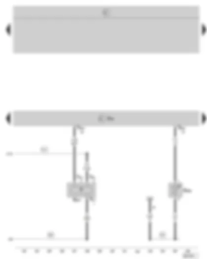 Wiring Diagram  SKODA OCTAVIA II 2006 - Motronic control unit - fuel pressure sender - intake air temperature sender -2-