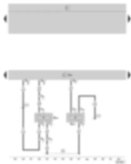 Wiring Diagram  SKODA OCTAVIA II 2006 - Motronic control unit - fuel pressure sender - fuel pressure sender for low pressure