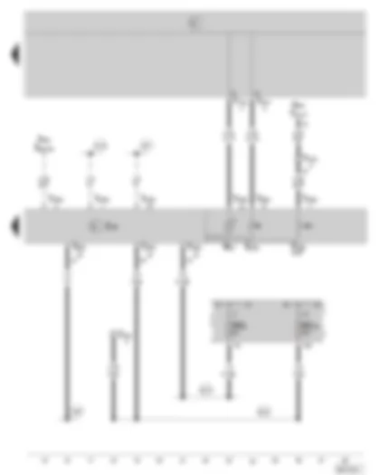 Wiring Diagram  SKODA OCTAVIA II 2006 - Heating - fuse holder