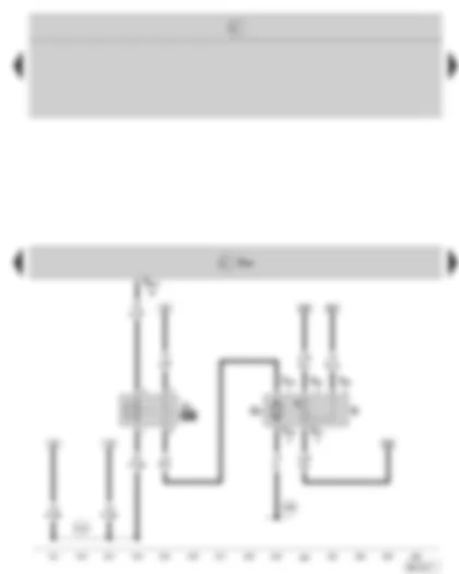 Wiring Diagram  SKODA OCTAVIA II 2006 - Diesel direct injection system control unit - fuel gauge sender - fuel pump - fuel pump relay