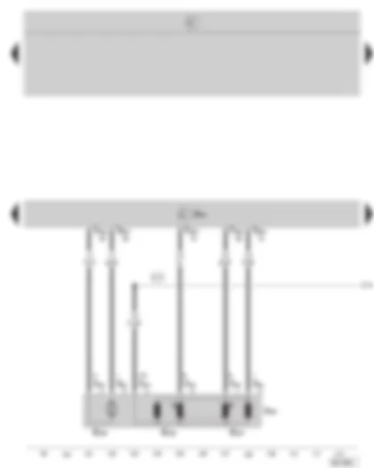 Wiring Diagram  SKODA OCTAVIA II 2007 - Engine control unit - throttle valve control unit