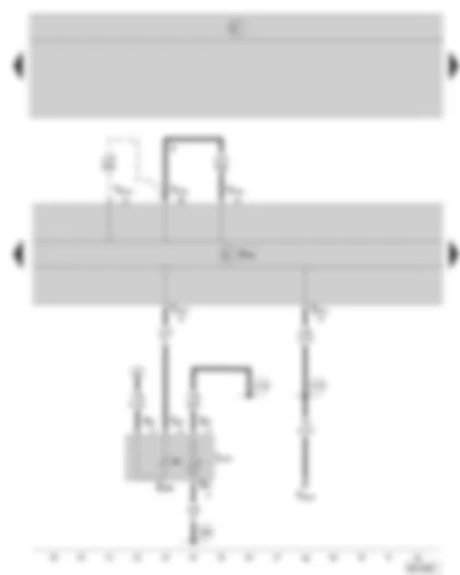 Wiring Diagram  SKODA OCTAVIA II 2008 - ABS control unit with EDS and TCS/ESP - TCS/ESP button