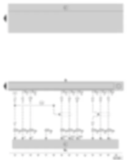 Wiring Diagram  SKODA OCTAVIA II 2007 - Radio - CD changer