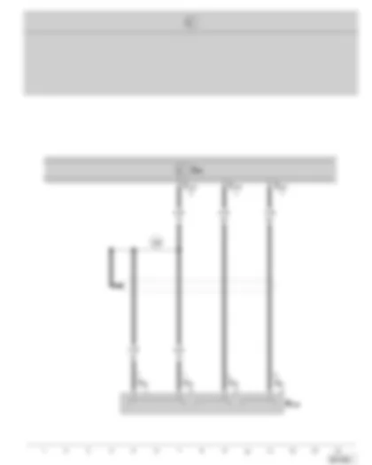 Wiring Diagram  SKODA OCTAVIA II 2008 - Radio navigation system control unit - connection for external audio sources - (valid for vehicles with radio-navigation system with black/ white display)
