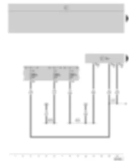 Wiring Diagram  SKODA OCTAVIA II 2008 - Automatic gearbox control unit - fuse holder