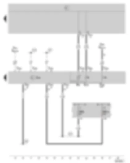 Wiring Diagram  SKODA OCTAVIA II 2008 - Heating - fuse holder