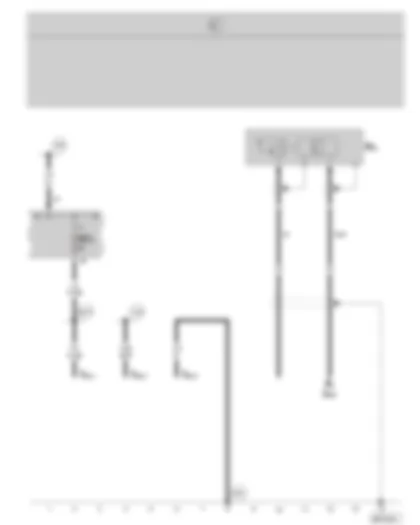 Wiring Diagram  SKODA OCTAVIA II 2008 - Telephone preinstallation