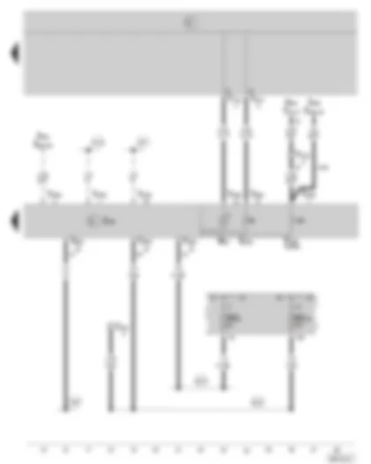 Wiring Diagram  SKODA OCTAVIA II 2007 - Heating - fuse holder