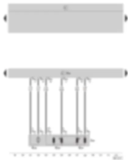 Wiring Diagram  SKODA OCTAVIA II 2008 - Motronic control unit - throttle valve control unit
