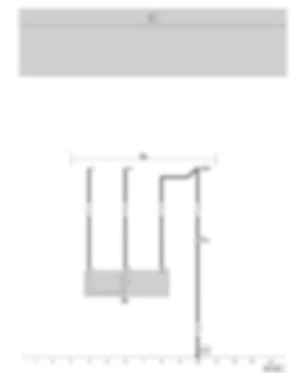 Wiring Diagram  SKODA OCTAVIA II 2008 - Engine preheating heater element - external socket - 230 V - 110 V