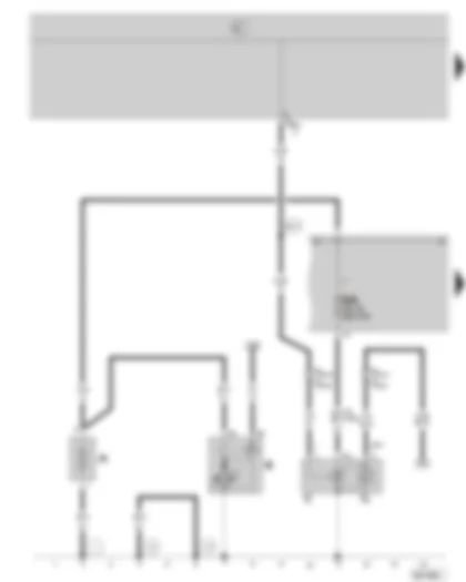 Wiring Diagram  SKODA OCTAVIA II 2008 - Battery - starter - alternator - E box