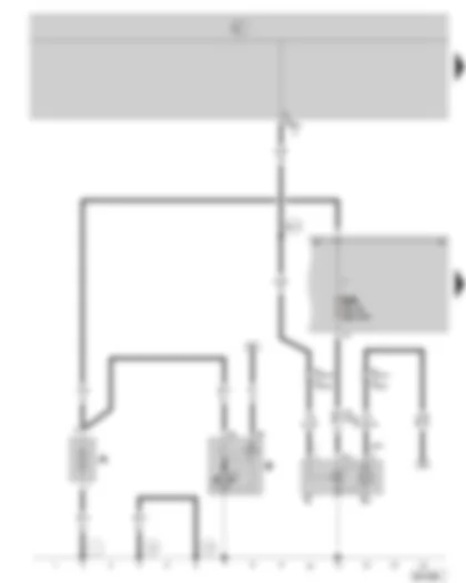 Wiring Diagram  SKODA OCTAVIA II 2008 - Battery - starter - alternator - E box