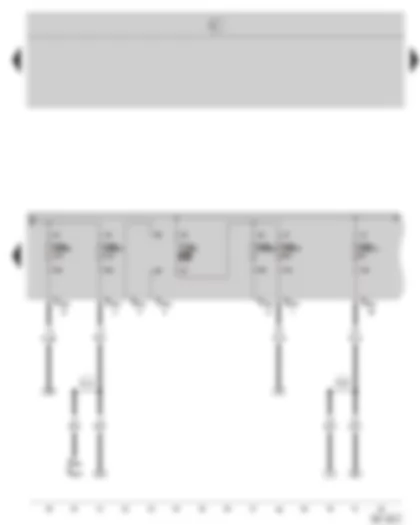 Wiring Diagram  SKODA OCTAVIA II 2008 - E box