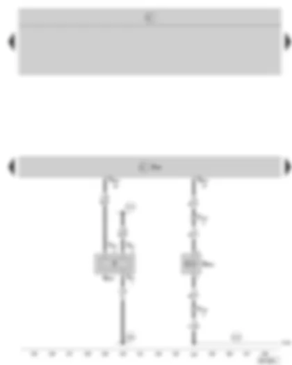 Wiring Diagram  SKODA OCTAVIA II 2008 - Diesel direct injection system control unit - fuel pressure sender - exhaust gas recirculation cooler change-over valve