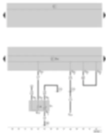 Wiring Diagram  SKODA OCTAVIA II 2008 - ABS control unit with TCS - TCS button
