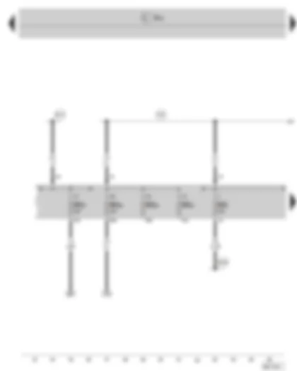 Wiring Diagram  SKODA OCTAVIA II 2012 - Fuse holder