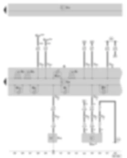 Электросхемa  SKODA OCTAVIA II 2010 - панель приборов - сигнализаторы - указатель запаса топлива - тахометр - спидометр - выключaтeль-дaтчик пaдeния дaвлeния мacлa редуцированного дaвлeния мacлa - датчик уровня/ температуры масла