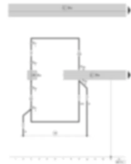 Wiring Diagram  SKODA OCTAVIA II 2010 - Belt switch - driver side - airbag control unit