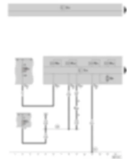 Wiring Diagram  SKODA OCTAVIA II 2013 - ABS control unit with TCS - E box - fuse holder