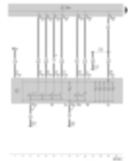 Wiring Diagram  SKODA OCTAVIA II 2013 - Light switch