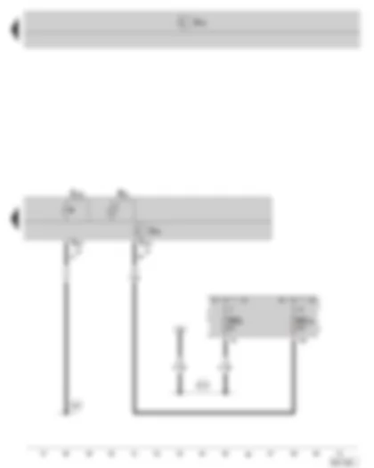 Wiring Diagram  SKODA OCTAVIA II 2010 - Air conditioning system control unit - fuse holder