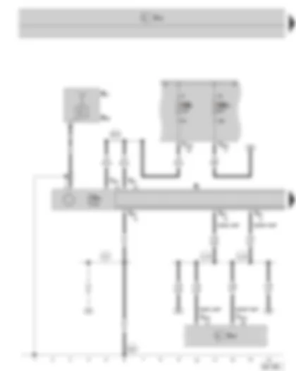 Wiring Diagram  SKODA OCTAVIA II 2010 - Radio - aerial - data bus diagnostic interface - E box