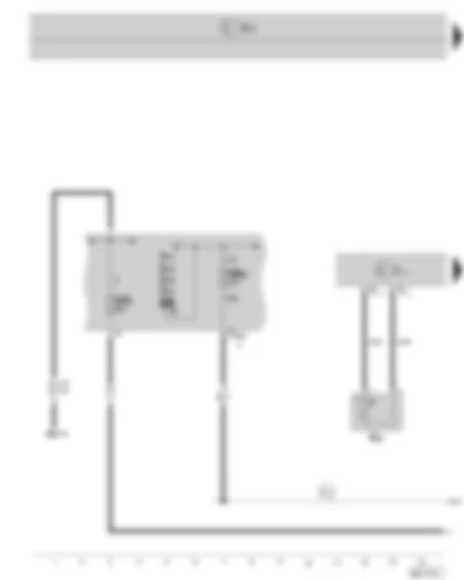 Wiring Diagram  SKODA OCTAVIA II 2013 - Engine control unit - coolant temperature sender at radiator outlet - E box
